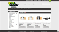 Desktop Screenshot of ironman4x4america.com